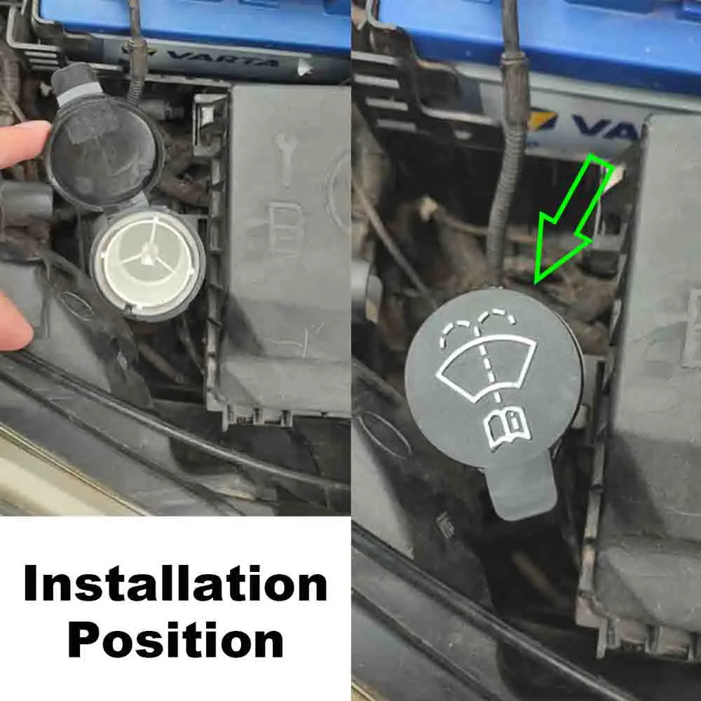 Auto Scheibenwischer Waschflüssigkeit Reservoir Auto Tank Flasche Kappe Abdeckung für Opel ADAM ASTRA J K CORSA E INSIGNIA MOKKA VIVA Meriva