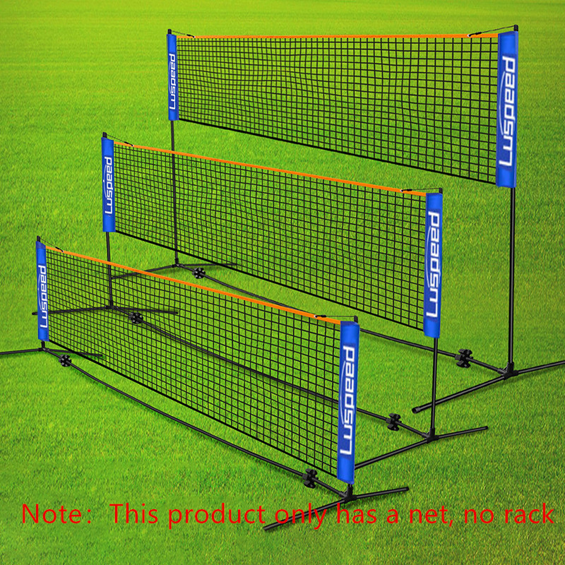 Draagbare Opvouwbare Standaard Professionele Badmintonnet Indoor Outdoor Sport Volleybal Tennis Training Vierkante Netten Mesh