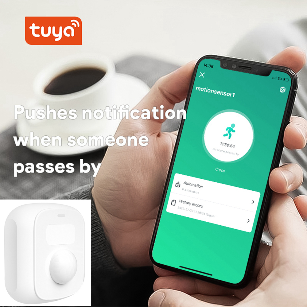 Tuya zigbee3.0 sensor de movimento 3 em 1 detector de presença humana sensor pir + sensor de luz + função de interruptor de cena segurança de vida inteligente