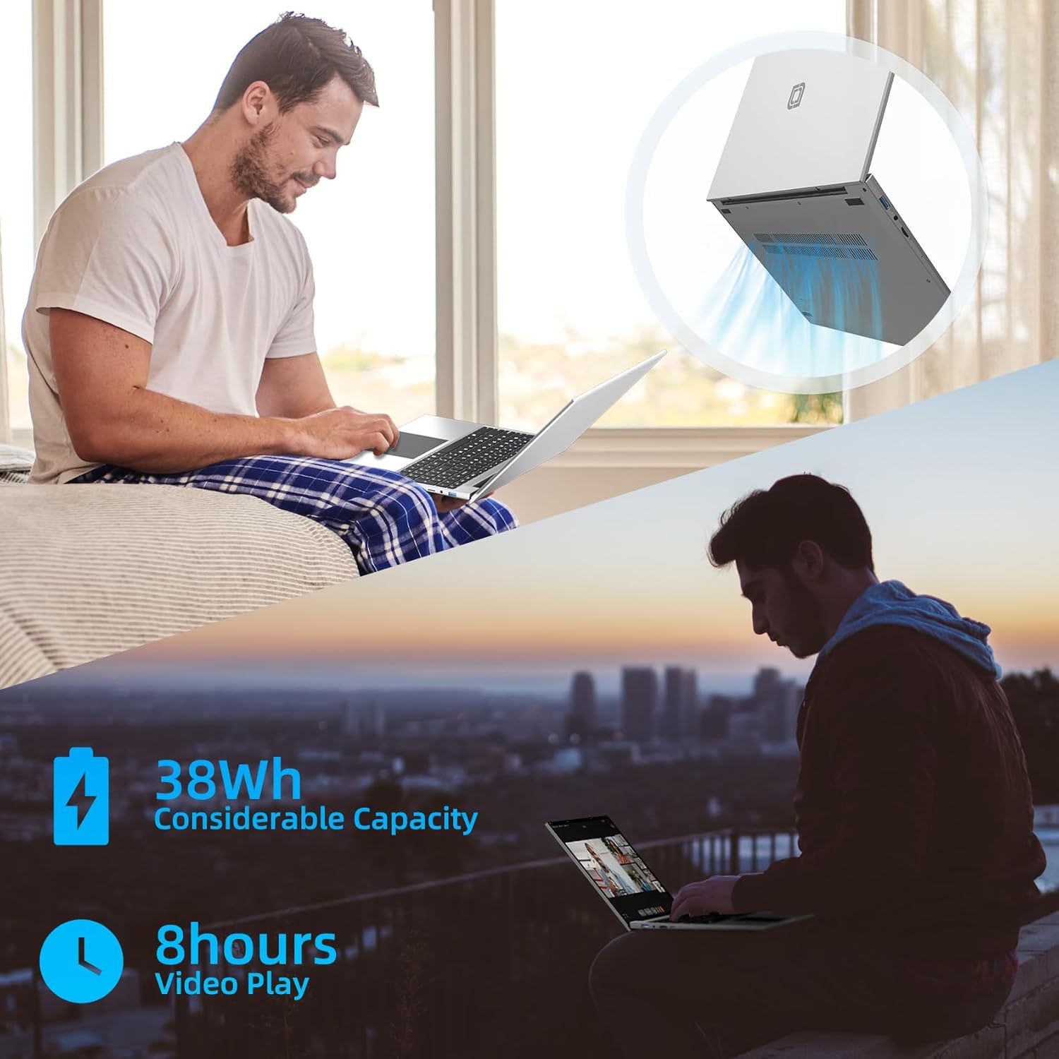 Jumper S7max Laptop 16 Zoll Intel Celeron 5305u 12GB RAM 128GB emmc 512GB SSD Windows 11 Notebook leichte Business-Computer