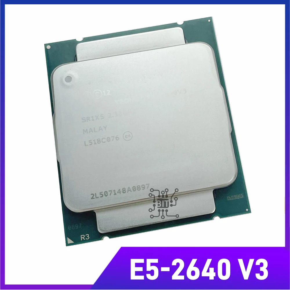 Ban Đầu E5-2640V3 SR205 2.60GHz 8-Nhân 20M LGA2011-3 E5-2640 V3 Bộ Vi Xử Lý E5 2640V3 Miễn Phí Vận Chuyển