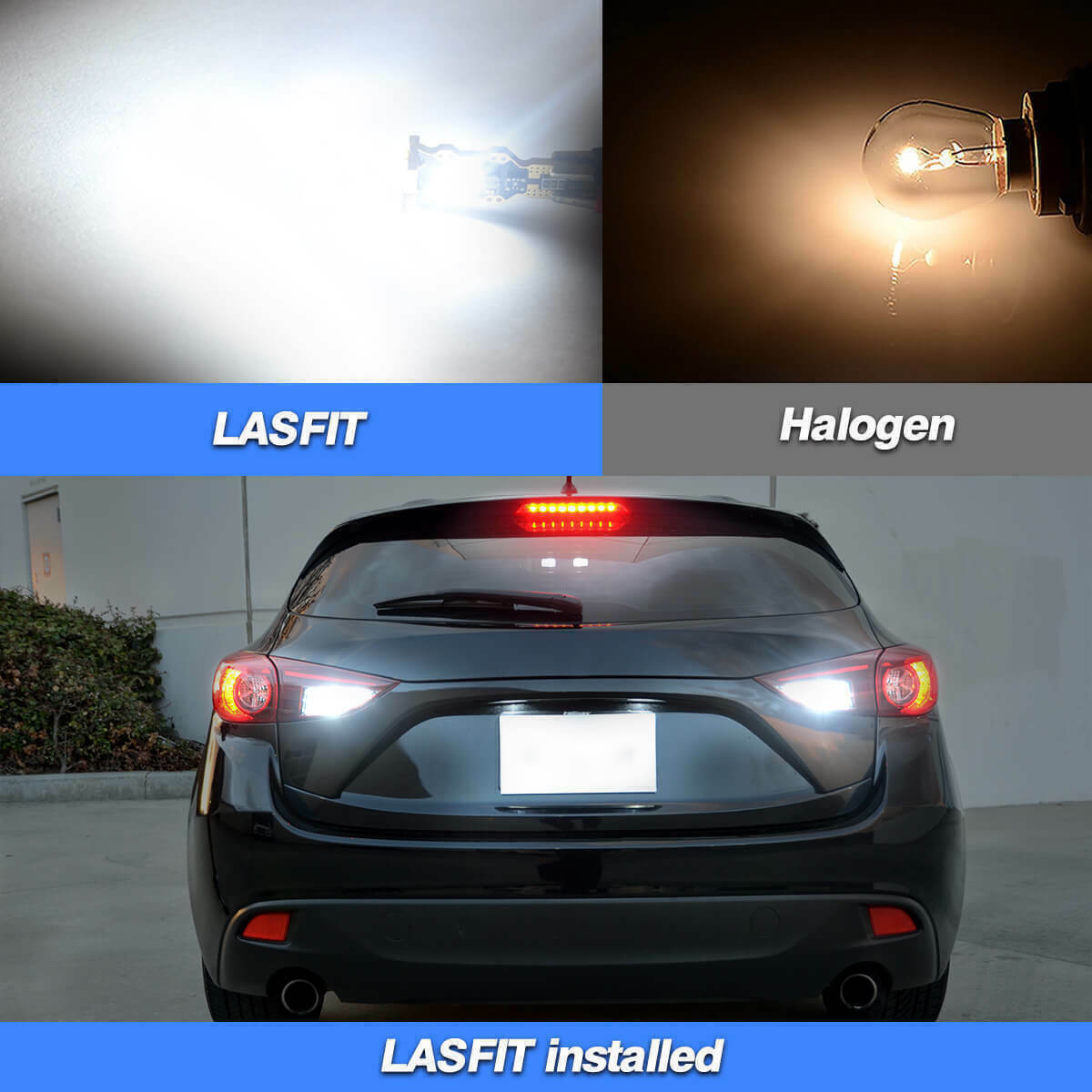 2X 921 912 W16W 904 906 916 T15 LED Reverse Back Up Light Bulb Canbus Error Free 6000K Xenon Super White