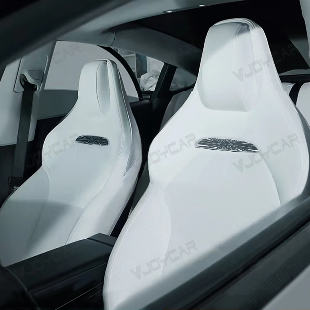 Los más nuevos asientos deportivos de lujo ventilados para Tesla Model 3 Y asientos perforados de refrigeración de calefacción relación 1:1 estilo de alto rendimiento