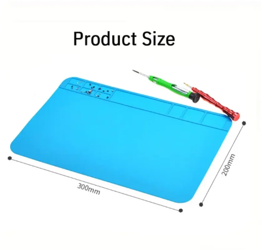 Cuscinetto di riparazione Scheda madre impermeabile in silicone Scheda di riparazione per apparecchiature elettroniche Cuscinetto isolante termico per posizionamento multicomponente