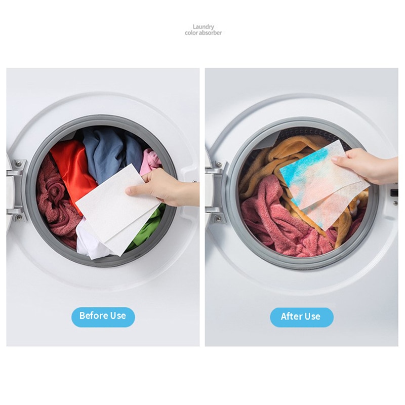 Color Catcher Sheets For Laundry, Color And Stain Absorbing Laundry Washing Sheets, Allow Mixed Washes 30/50/100/150pcs