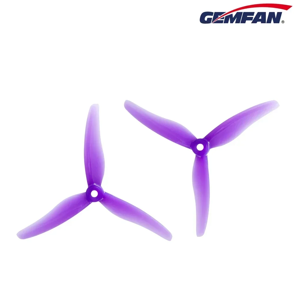 10 pares (10CW + 10CCW) Gemfan Hurricane 51433 5.1X3.5X3 hélice de 3 aspas