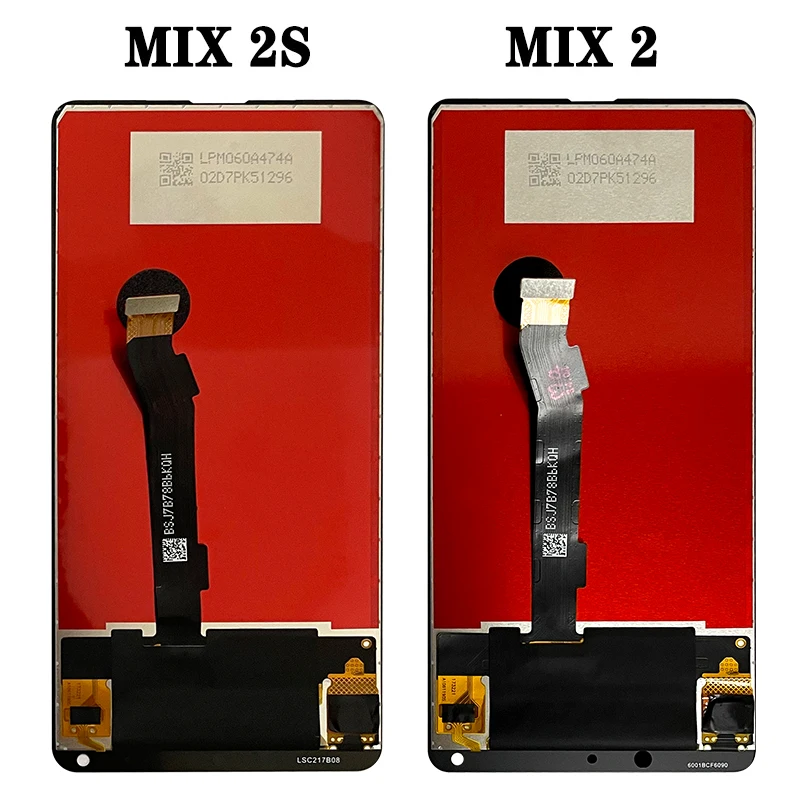 5.99 "Ban Đầu Cho Xiaomi Mi Mix 2 2S Mix2 Mix2s Bộ Số Hóa Cảm Ứng Thay Thế Cho Xiaomi MiMix2 2S Có Khung