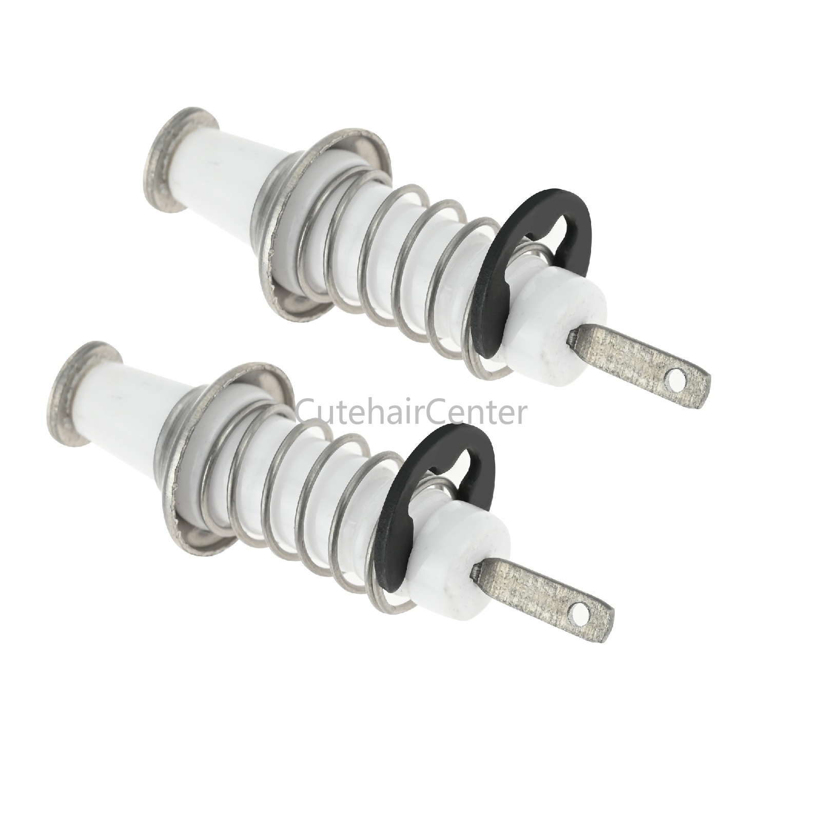 2шт заменяют PB 040264   Зажигатель горелки + пружины + зажим 9,12,15 К, электрод газового диапазона для Viking Range Spark PB 050072   Maytag CCG456B