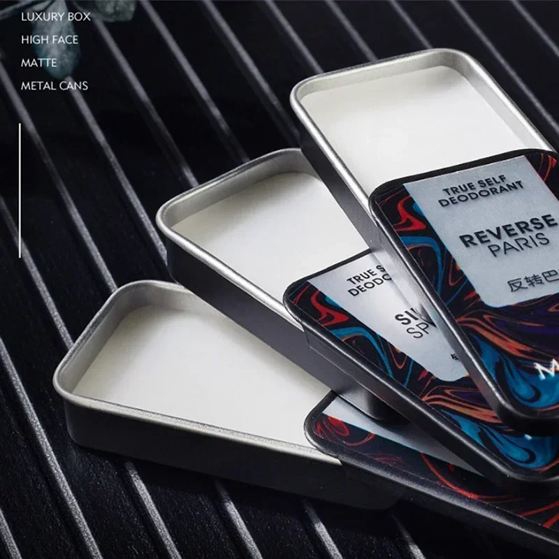 女性男性バームフレッシュナチュラル長期持続消臭固体香水セットフレグランスボディ制汗剤リバースパリポータブル 1/3 個