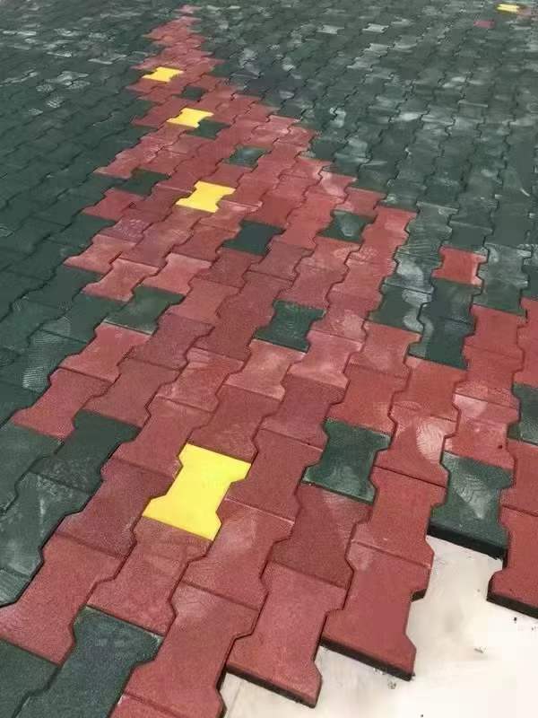 กระเบื้องปูยางประสานอิฐ 5/8"