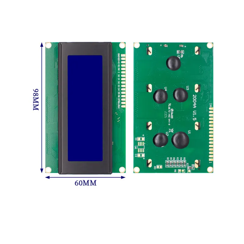 MÀN HÌNH LCD Ban 2004 20*4 LCD 20X4 5V Xanh Lá Màn hình LCD2004 Màn hình hiển thị MÀN HÌNH LCD module LCD 2004