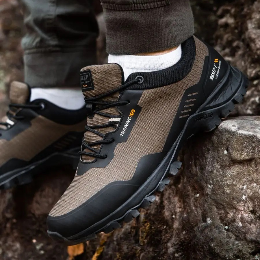 Baasploa Mann rutsch feste Turnschuhe tragen widerstands fähige Wanderschuhe Männer Outdoor wasserdichte Sneaker leichte männliche Wanderschuhe