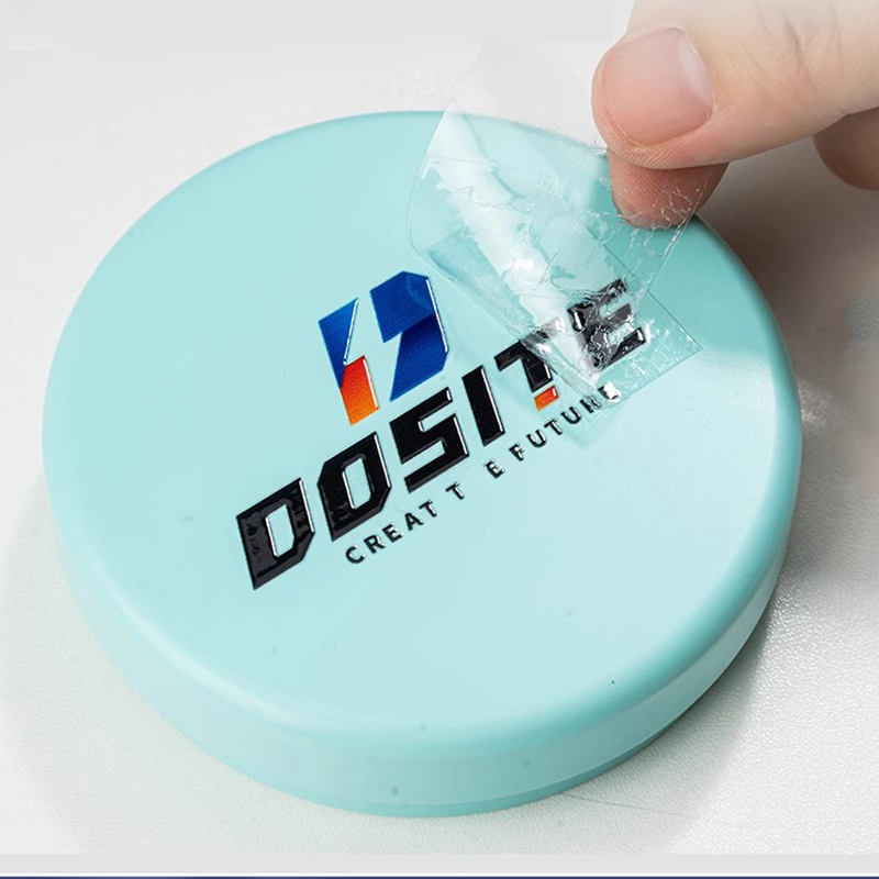 3D ที่กําหนดเองสี UV Transfer สติกเกอร์ DTF พิมพ์ยี่ห้อโลโก้คริสตัลป้าย Shine Gold Silver embossed Decal กันน้ําบรรเทา