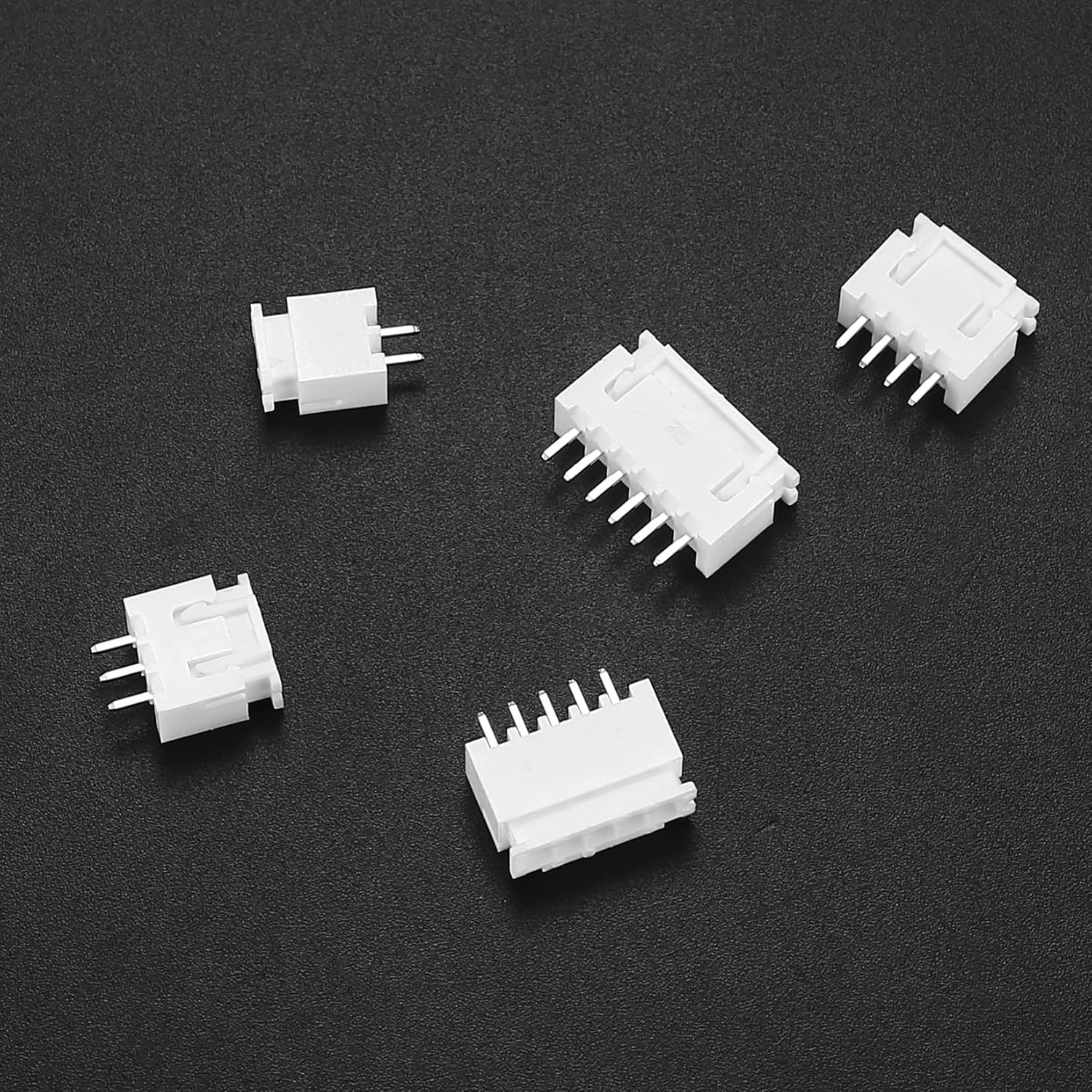 230Pcs 2.0mm JST-PH Connector Kit with 2.0mm Female Pin Header 2/3/4/5 Pin Housing Connector Adapter Plug Terminal Kit