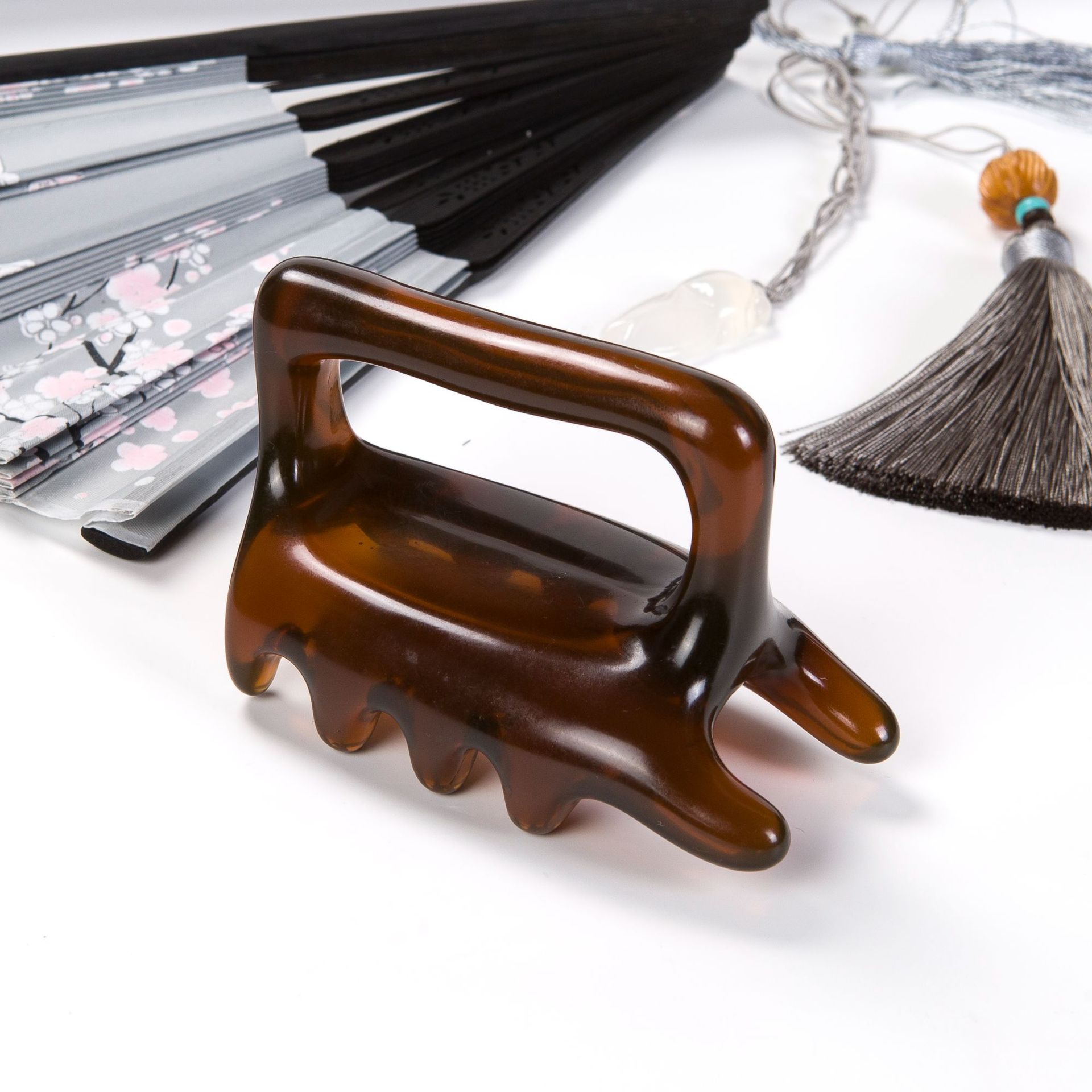 Ferramentas de massagem, desbloqueio de meridiano espinhal, massagem de acupressão de ombro e pescoço, haste de alongamento, placa de ferramentas de raspagem de costas