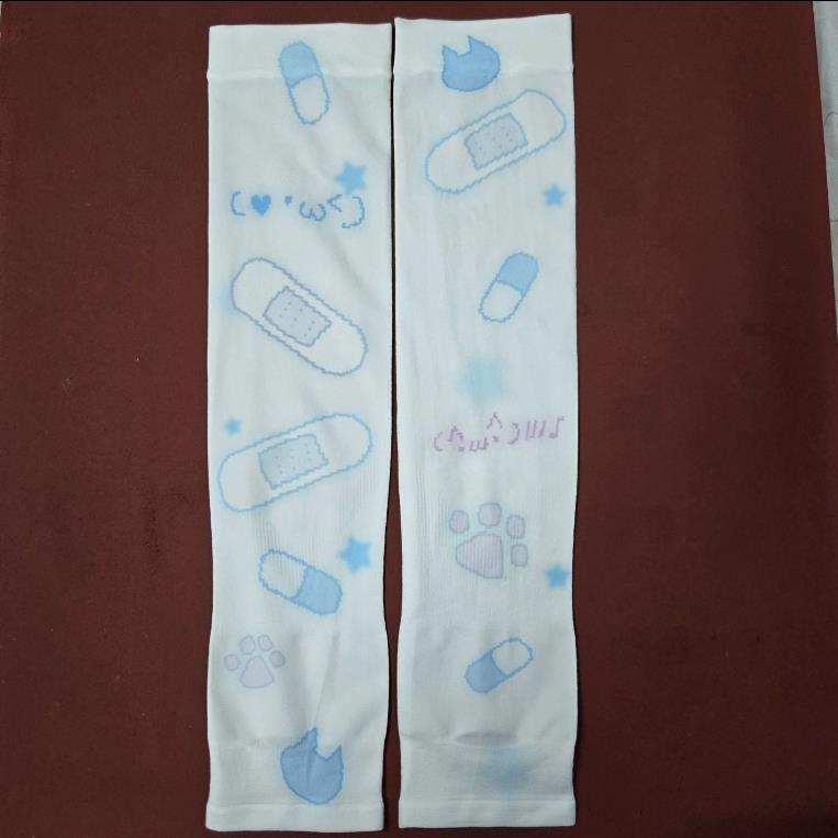 Manga antiquemaduras solares para ciclismo, protector solar, Mangas de brazo de Muff fresco, subcultura Y2k, manga de verano para mujer