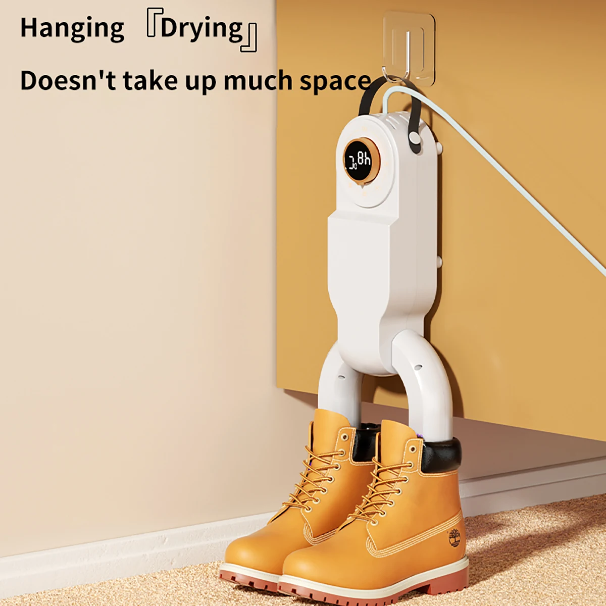 Secador de sapato elétrico bota mais quente sapato uv pé bota secador eliminar odor secagem rápida bota desodorizador multifuncional meias secador