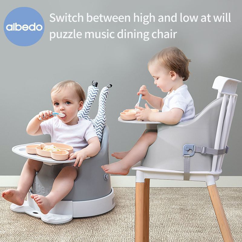 Silla de comedor de música para bebé, sillón de aprendizaje, sofá