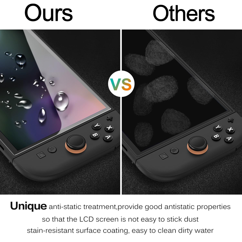 For Nintend Switch 2 Screen Protector 1/2/3PCS Anti-Scratch Tempered Glass Films HD Clear for Nintend Switch 2 Games Accessories