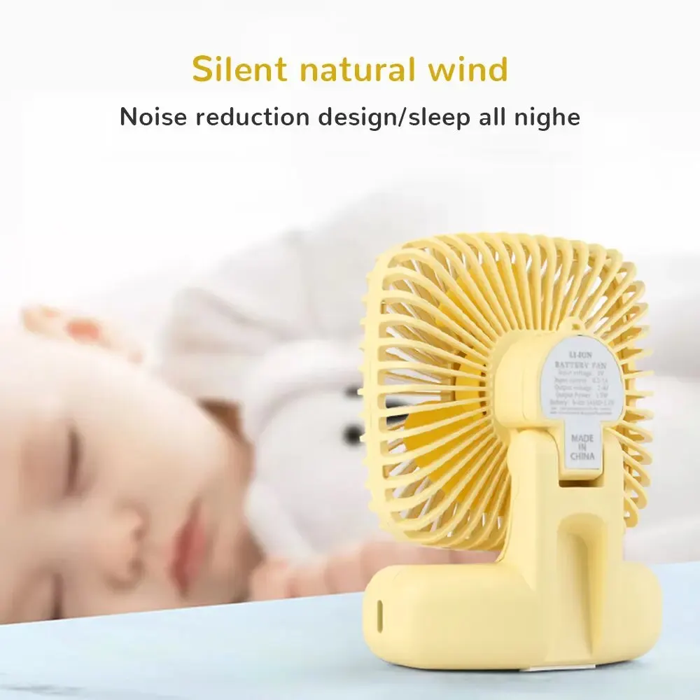 Desktop-Desktop-kleiner Ventilator, Mini-Handheld, USB, drei Geschwindigkeiten, kühle Luft, Auto, Zuhause, Büro, tragbar, leise, im Freien, einfach tragbar, Sommer