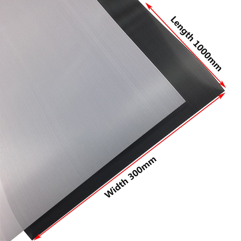 100*30cm Plastic PVC Computer Case Cooling Fan Dustproof Dust Filters Mesh for DIY Case Fan Accessories