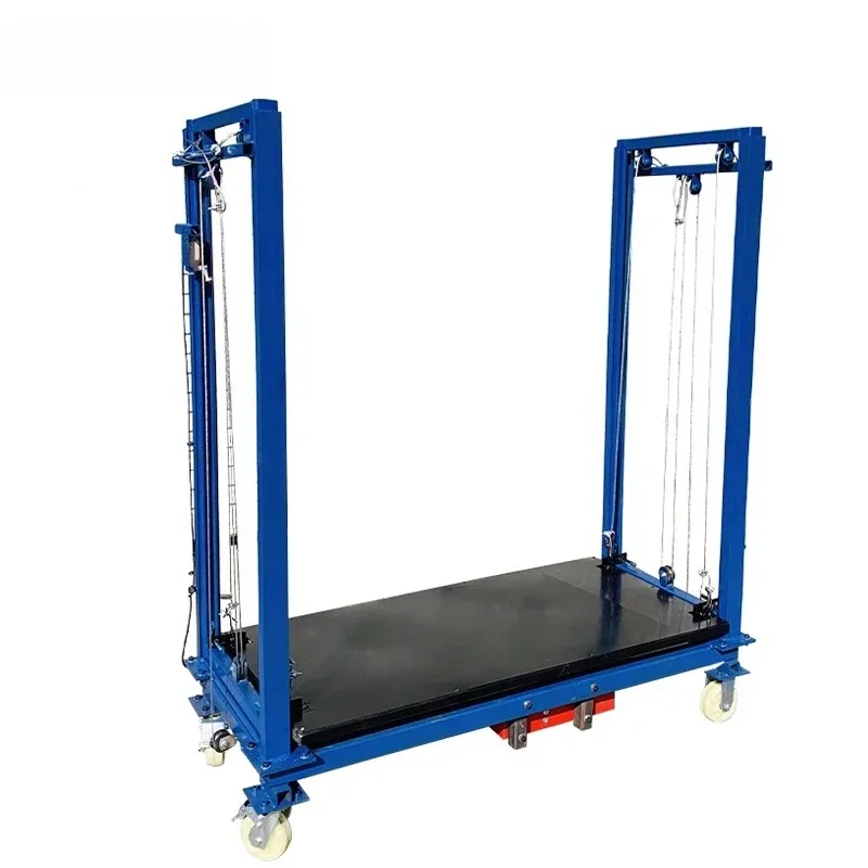 New mobile lifting platform electric scaffolding indoor outdoor decoration high-altitude work site folding disassembling