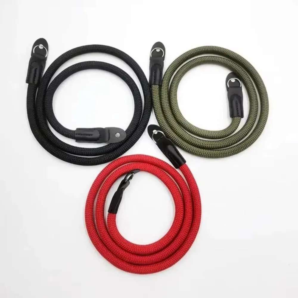 Nuova tracolla regolabile per fotocamera, cordino in nylon resistente, tracolla per fotocamera di sicurezza per DSLR SLR