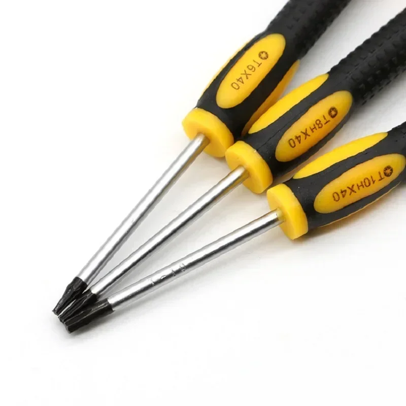 1/7pcs Torx Screwdriver Bit Set T3 T4 T5 T6 T7 T8 T10 Mini Hexagon Screwdriver Game Console Handle Disassembly Repair Tools