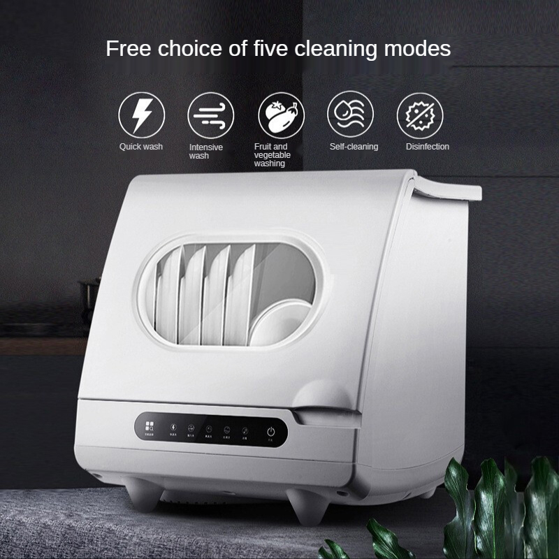 Automatic Household Dishwasher Installation Free Small Desktop Drying Integrated Anti-virus Sterilizing Intelligent Dish Washer