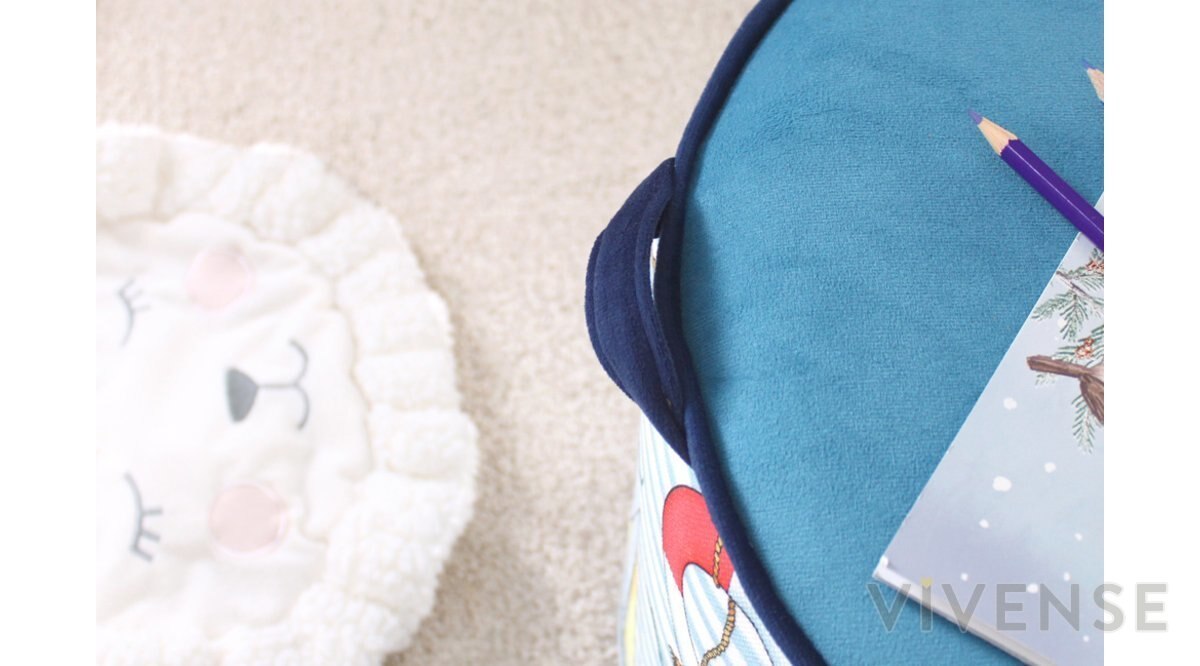 LODIE Anak Puff Biru