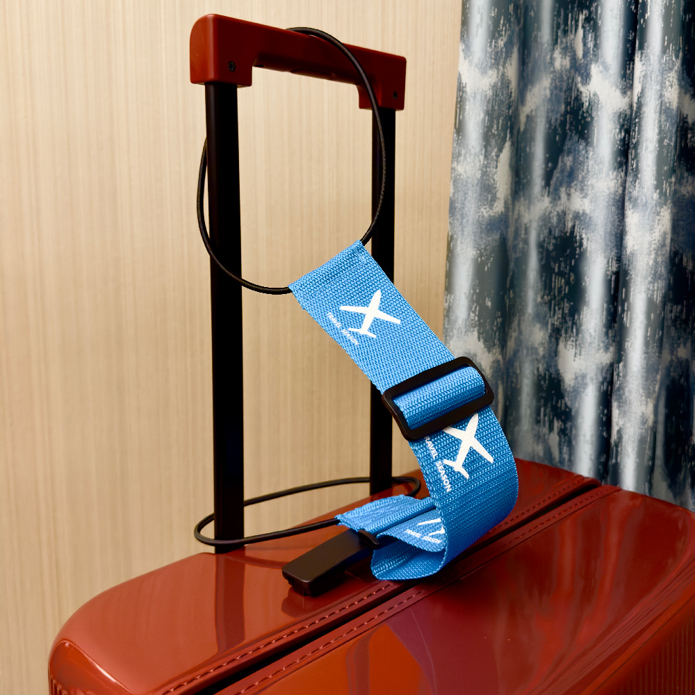 Flugzeug bedrucktes Nylon gepäck mit einer Packung