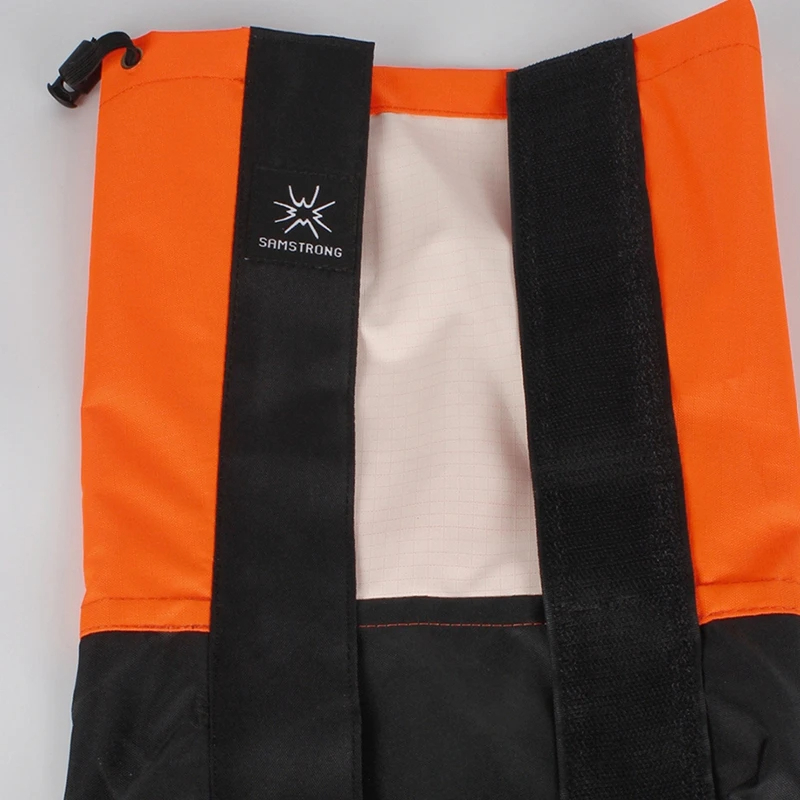 1 Paar wasserdichte Beinabdeckungen, elastisches Band, lange Röhre, Beinschutz, Wandern, Skifahren, Klettern, Hosen, Schuhe, Abdeckung, langlebige Bandage