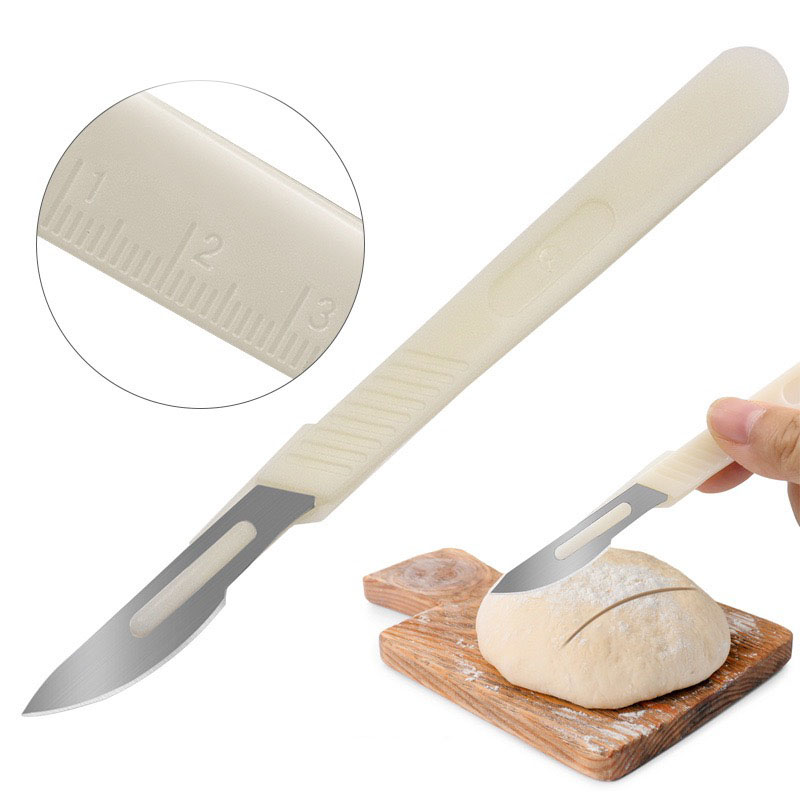 Cortador de pan francés, cuchillas de pan, cuchillo de tallado, Gadgets de cocina, accesorio para hornear, corte de pan estampado, herramientas de pastelería para hornear