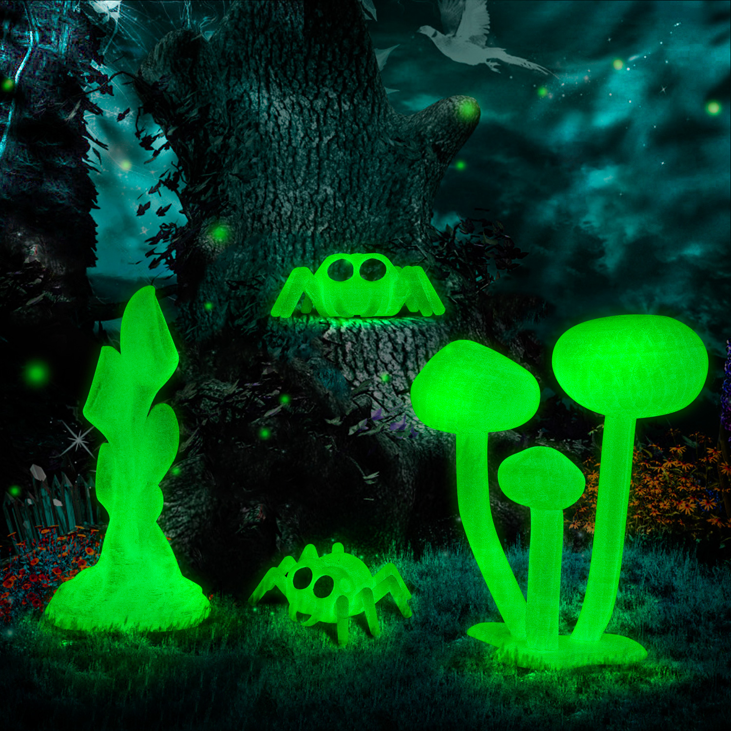 GEEETECH Светящаяся нить PLA для 3D-принтера 1,75 мм 1 кг Светящиеся в темноте пластиковые материалы для 3D-печати PLA оптом