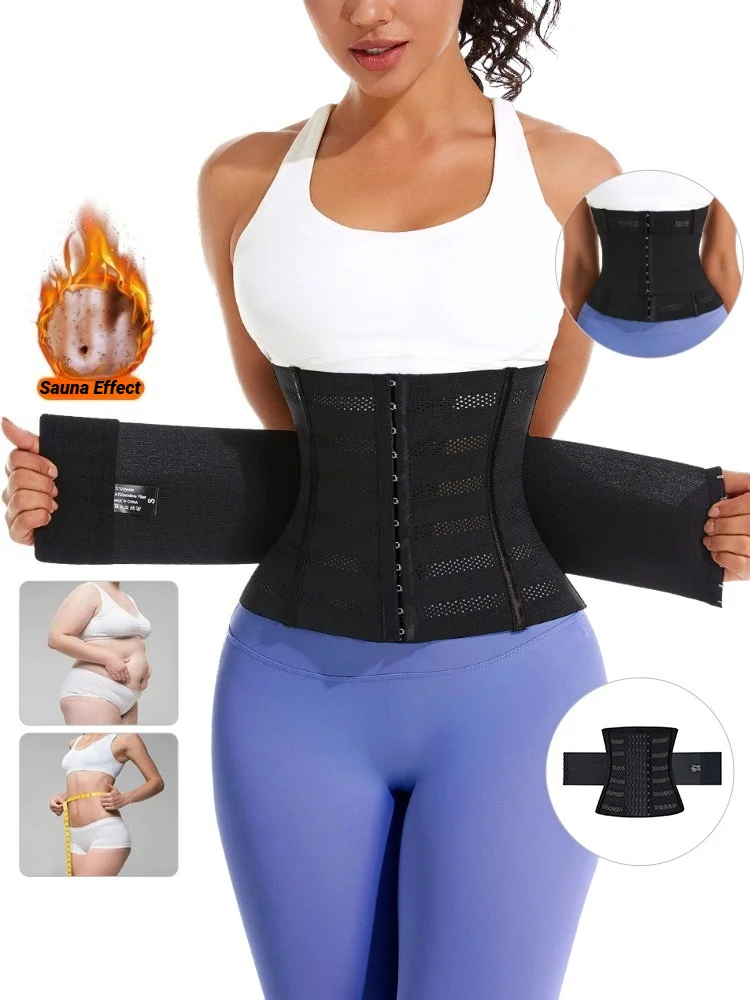 Faja moldeadora de cintura adelgazante para mujer, ropa moldeadora, Control de barriga, faja moldeadora de cuerpo, fajas de compresión de grasa, corsé firme