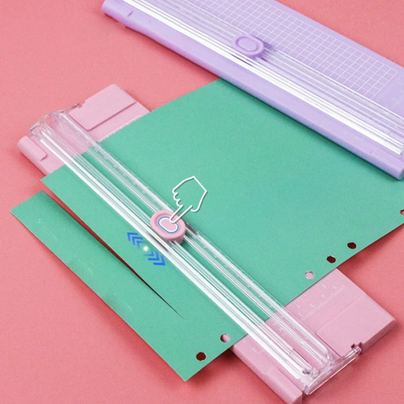 Mini przycinarka do papieru A4 Przycinarka do papieru do rzemiosła Papierowa karta fotograficzna Laminowany papier Scrapbook Domowe narzędzia rzemieślnicze Nowość