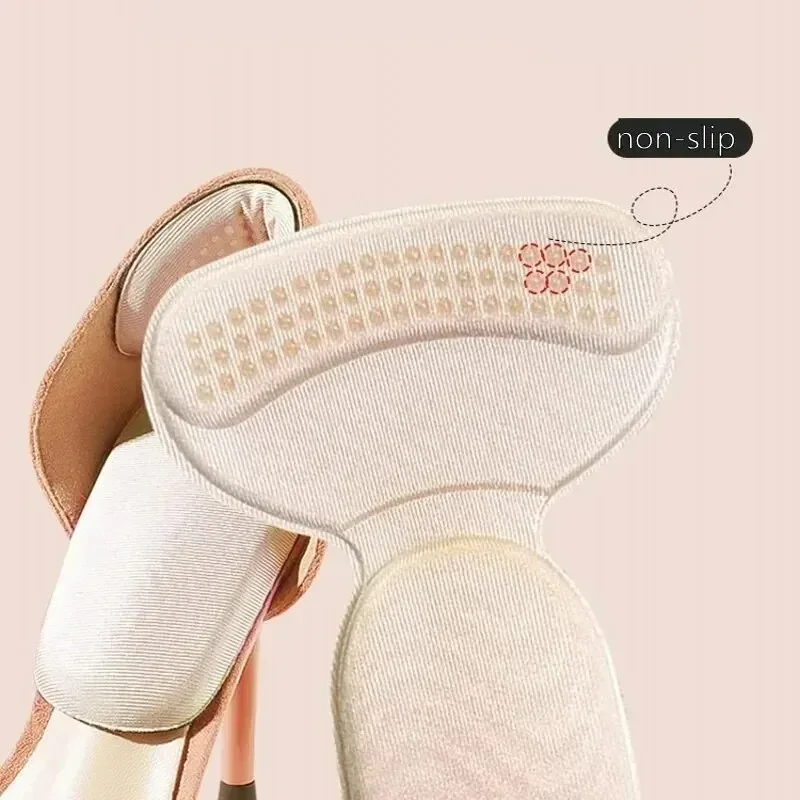Shoe Heel Insoles Foot Heel Pad Sports Shoes Adjustable Antiwear Feet Inserts Insoles Heel Protector Sticker Insole Brioche