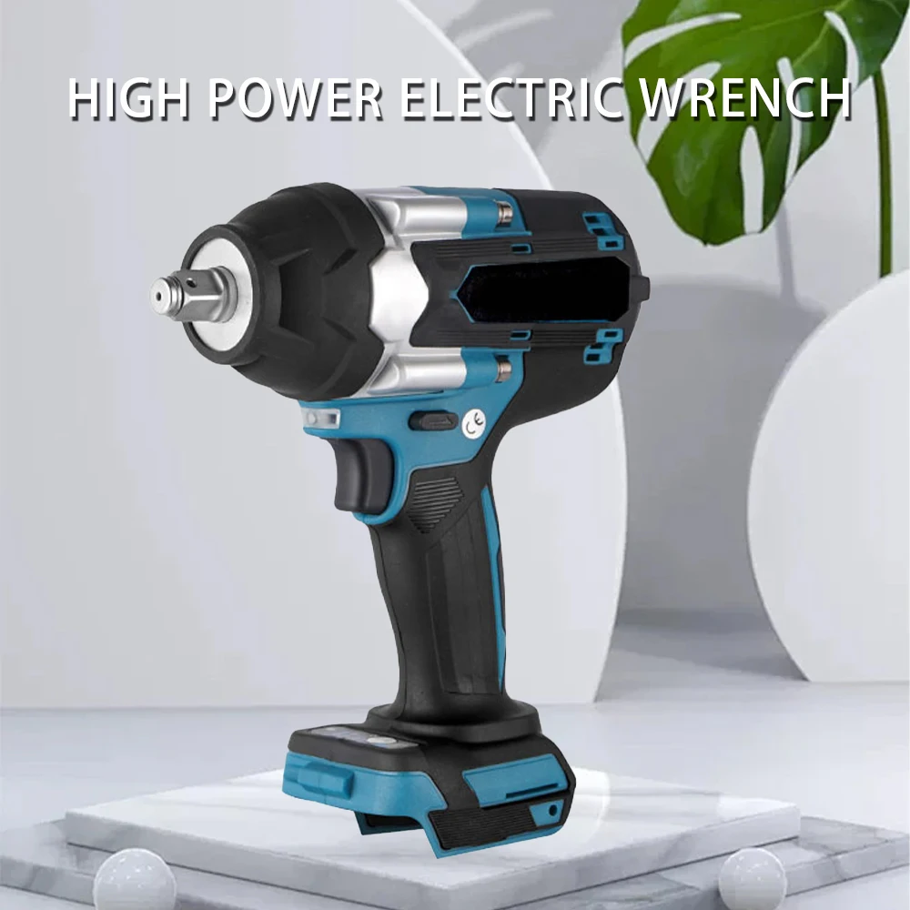 1/2 "ブラシレス電動インパクトレンチ 2800N.M トルク除去ネジナットドライバーホーム電動工具マキタ 18V バッテリー