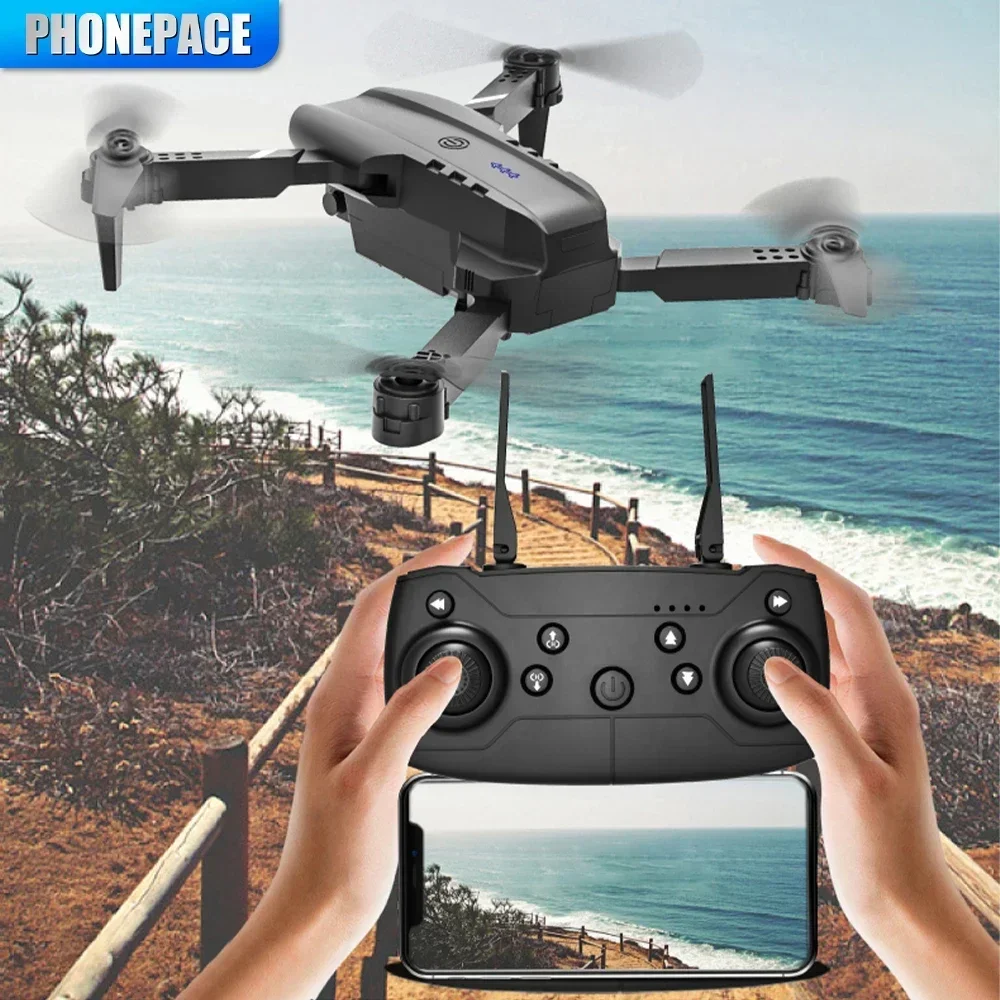 Drone quadricoptère E99 Pro, poignée de télécommande, avion à quatre axes, photographie HD 6K, fixation d'altitude UAV, jouets hélicoptère
