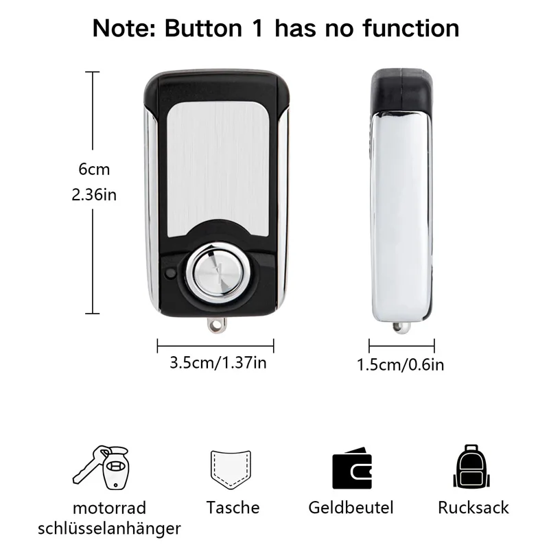 868MHz Handheld Transmitter Clone HSE4 868 BS Compatible with Bisecur Garage Door Remote Control HS1 HS4 HSE2-868-BS