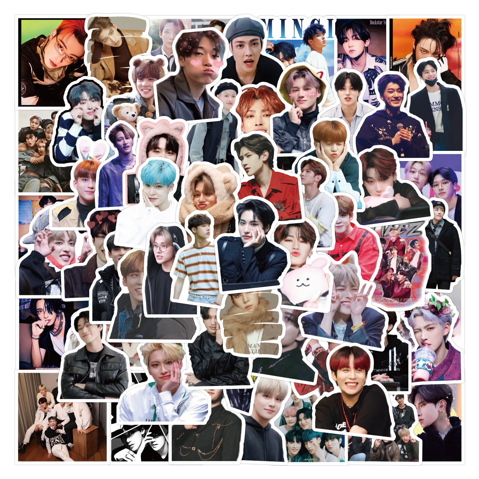 110 Pçs/set Kpop Idol Adesivo Decorar Adesivo Fãs Presente