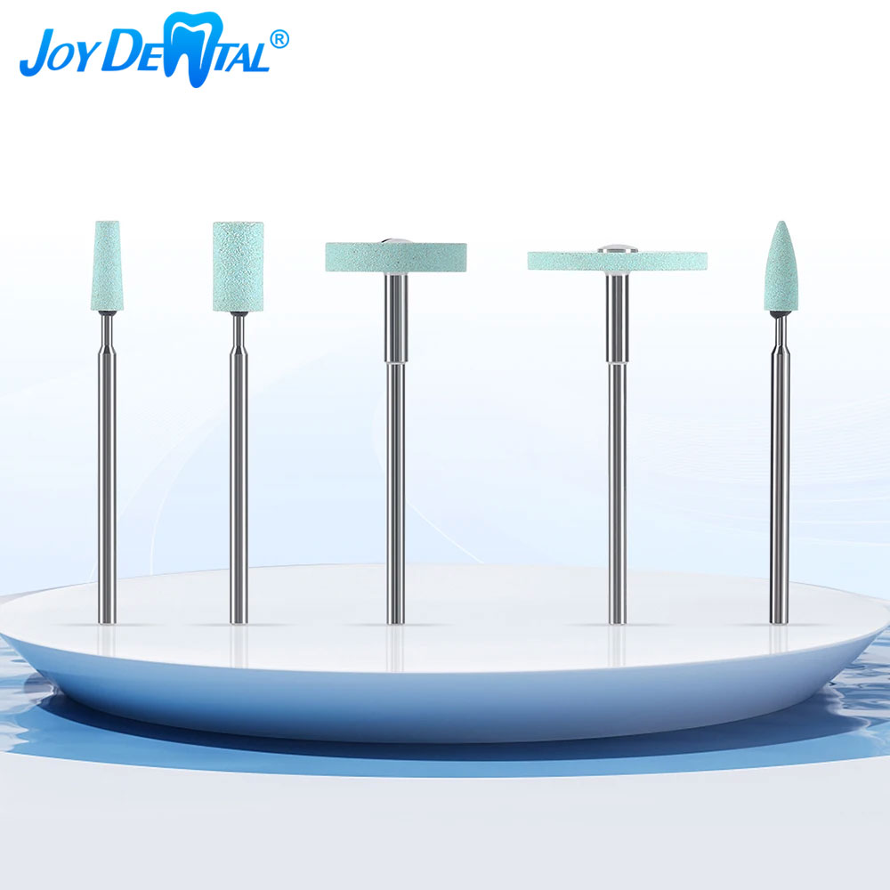 Amoladora de diamante de cerámica Dental, pulidora de porcelana de Zirconia, laboratorio para superficie de diente de porcelana y herramienta de pulido de corona