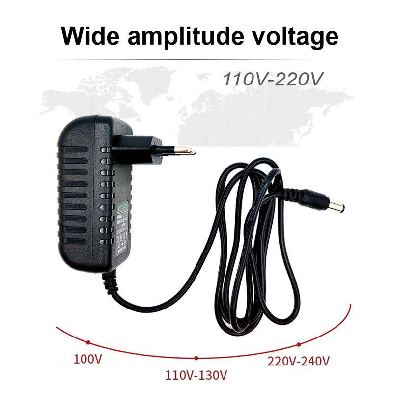 อะแดปเตอร์แปลงไฟ DC 12V 3A อินพุต AC 100-240V ใช้ได้กับกล้องวงจรปิด DVR NVR LED