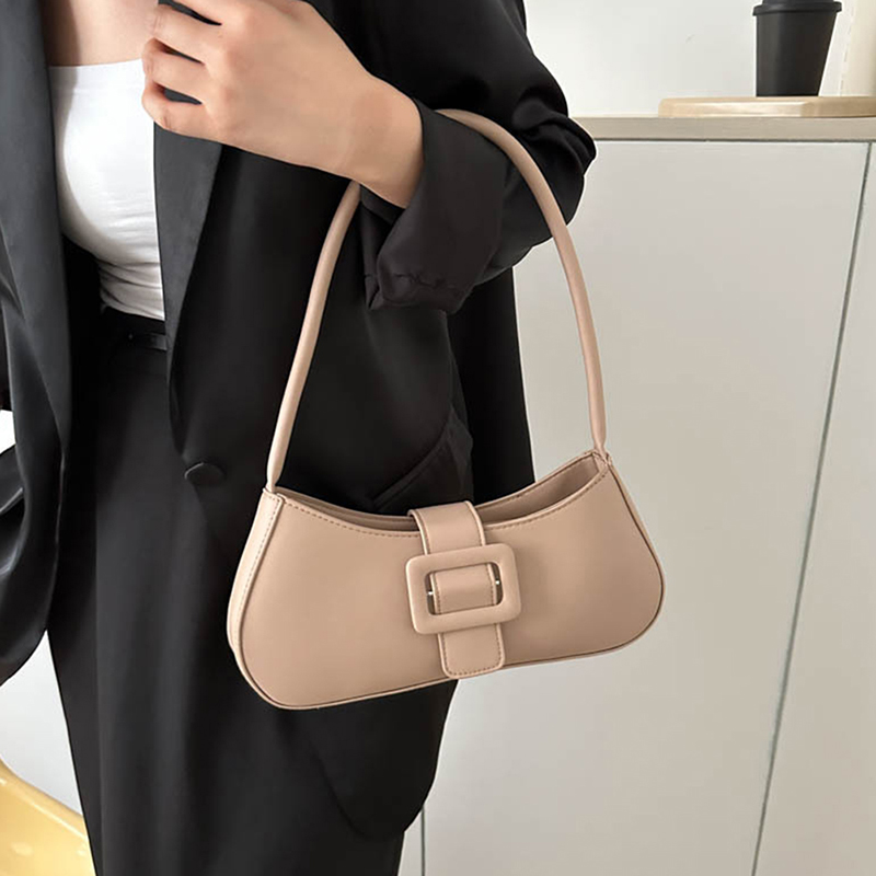Frauen Umhängetasche Mode PU Leder Totes Schulter Tasche Unterarm Tasche Lässige Handtaschen