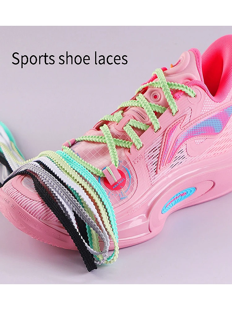 Mode Touw Schoenveter voor Schoenen Nieuwe Casual Sneakers tennis Veters Platte Schoenveters 120/140/160CM Schoenen Accessoires 1 Paar