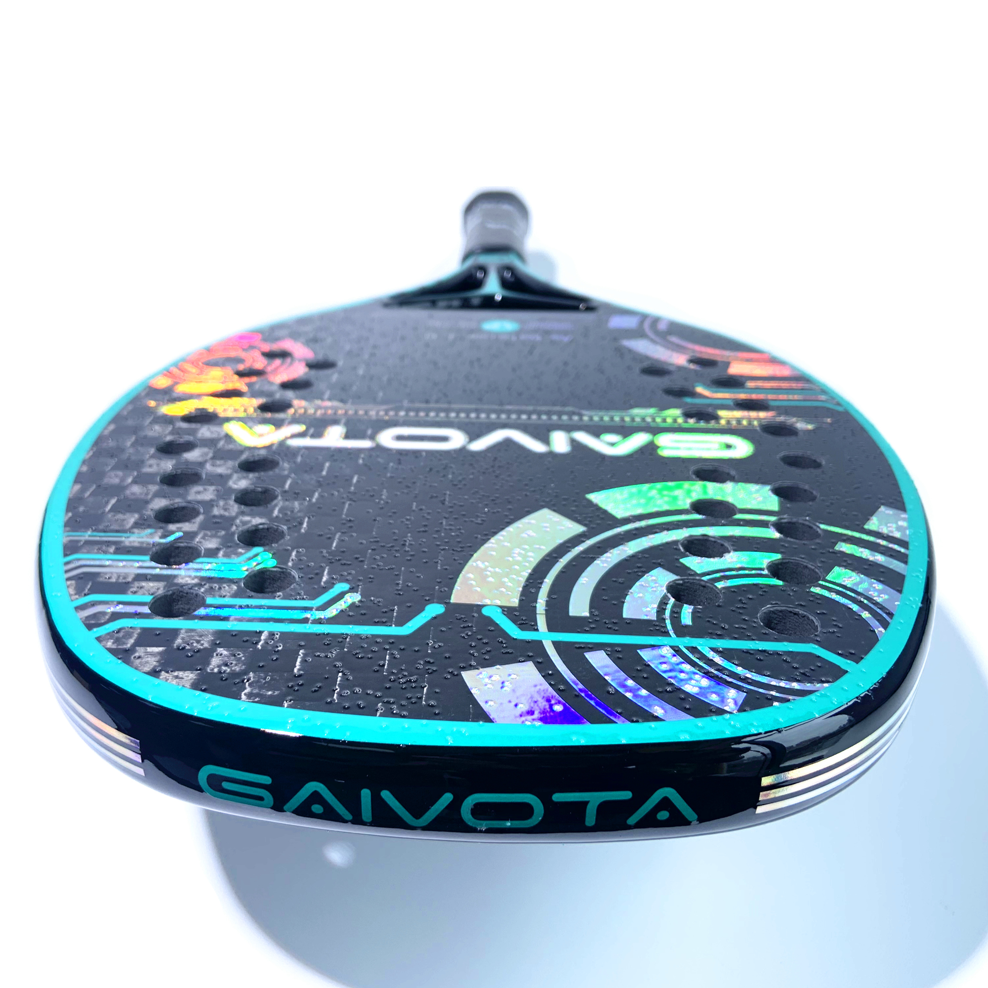 Raquete de tênis de praia GAIVOTA 12K superfície áspera + mochila