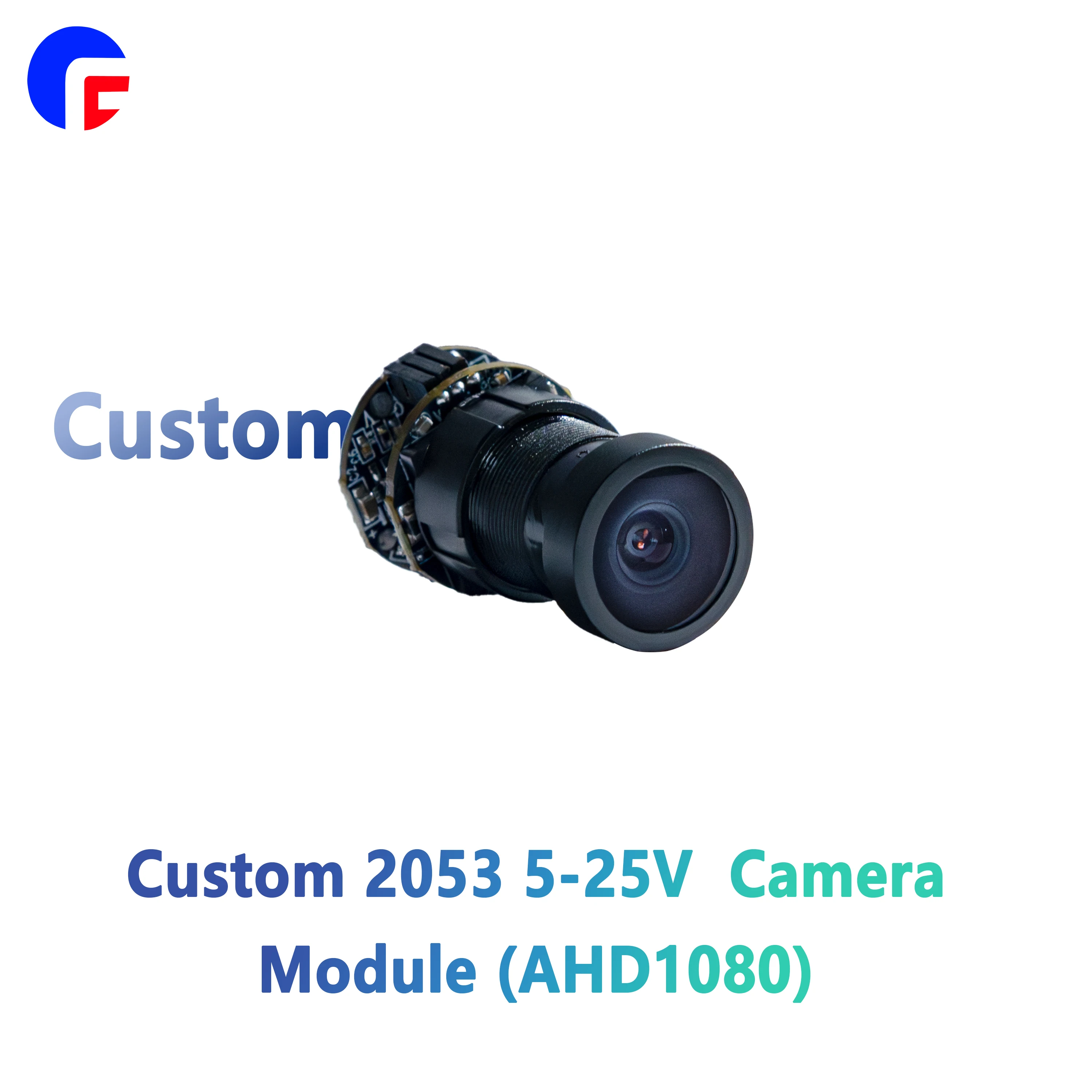 Módulo de cámara de imagen de espejo retrovisor de coche, alta calidad, 2053, 5-25V, AHD1080