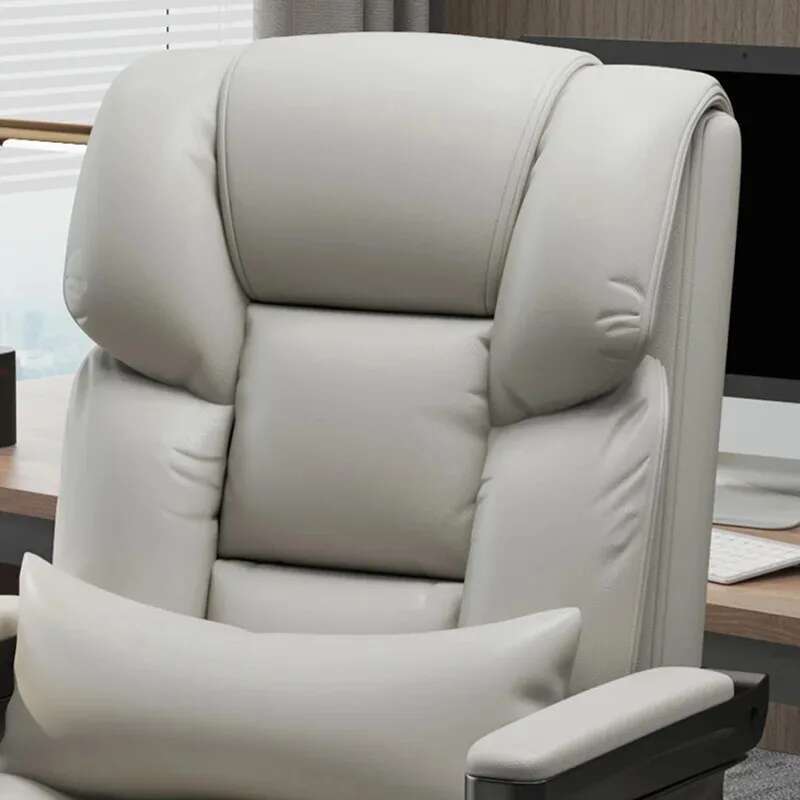 Chaises De Bureau en cuir moderne Mobile ergonomique ordinateur Playseat coussin Chaise d'appoint Chaises De Bureau pivotantes meubles De luxe