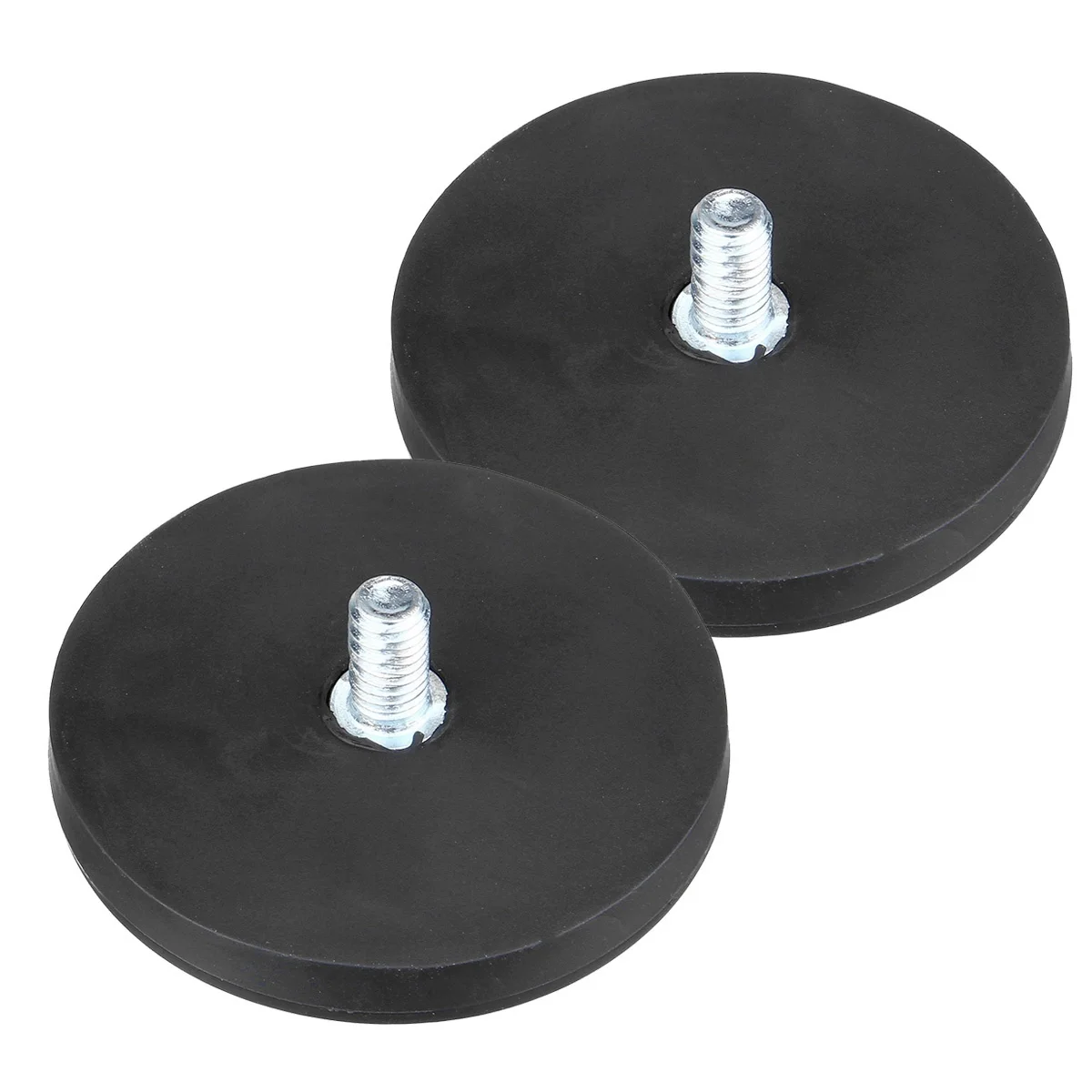 2PCS 43 มม.M6 Bolt ฐานแม่เหล็ก Mount Bracket CLAMP LED Work Light ผู้ถือบาร์ SUV Offroad