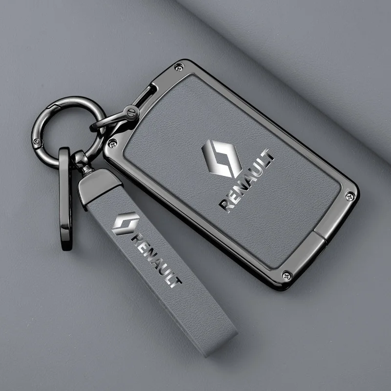 Zinc Alloy Car Key Case Cover Shell For Renault Koleos Captur Kadjar Megane Clio Talisman Scenic Arkana Zoe For Dacia Sandero